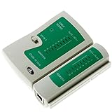 プロフェッショナル　ネットワークケーブルテスター　RJ45 RJ11 RJ12 CAT5 UTP LANケーブルテスター