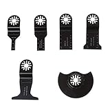 Manyao FEIN BOSCH用マルチツールアクセサリキットを振動させる6PCSソーブレード