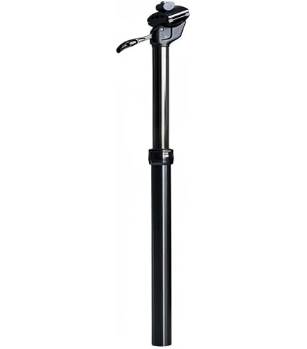 ブラック アルミ ドロッパーシートポスト Amazon | ドロッパーポスト 27.2mm/30.9mm/31.6mm ケーブルレス油圧