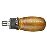 (STRAIGHT/ストレート) ラチェットドライバー ミニ 木柄タイプ 12-145