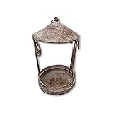 置いても吊り下げても飾れる鳥かごモチーフのフラワーケージ。プーペ・ミニオープンケージ　　wn907br