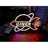 ネオンサイン ダイナー DINER ネオン管 ネオンライト 店舗照明 ガレージ アメリカン雑貨