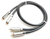 MOGAMI 2497 高級コレットチャック式 リン青銅 非メッキ 2本ペア RCAケーブル モガミの名品！ (1m)