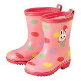 ミキハウス(mikihouse) プッチー＆うさこ☆レインブーツ（長靴）　13ｃｍ　ピンク（08）