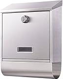 カバポスト 郵便受け 大型 ステンレスポストE ダイアル錠