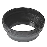 エツミ レンズフード ラバーフード N 55mm ブラック VE-2467