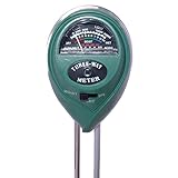 Molshine 3-in-1 Soil Moisture Meter, Light and PH acidity Tester, Plant Tester, Great For Garden, Fa