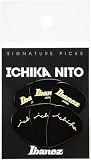 Ibanez アイバニーズ Ichika Nito シグネチャーピック ブラック 6枚パック "P1000ICHI-BK"