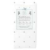 (スワドルデザインズ)Swaddle Designs ベビー マーキゼット スワドリングブランケット おくるみ 大判 16.シークリスタル【SD-428SC】