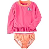 カーターズ Carter's/ カーターズカラーブロックラッシュガードセット ピンク 水着 2歳【並行輸入】