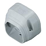 因幡電工 配管化粧カバー 端末カバー 機器接続部用 グレー 20個 SE-77-G (20)