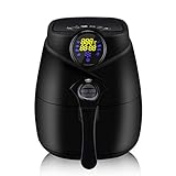 新しい空気フライヤー、1400Wハイパワー家庭用電気フライヤー、2.5Lハイパワー家庭用電気フライヤー、ブラック