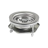 Everflow 7521 EZ接続ステンレススチールキッチンシンク排水アセンブリをStrainerバスケット/ Stopper