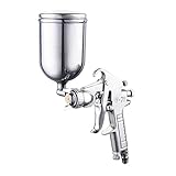 Baoblaze プロ仕様　スプレーガン　HVLP　重力式 フィード　ペイント スプレーャー　 塗料ガン　400ml　エアコンプレッサー　家具 塗装 車補修　W-71