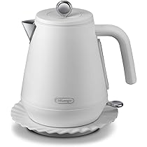 DeLonghi 電気ケトル KBOV1200J-GR アイコナ・ヴィンテージ コレクション 電気ケトル オリーブ