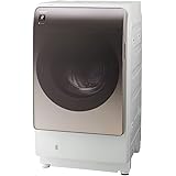 シャープ ドラム式 洗濯乾燥機 ES-V11A-NL ヒートポンプ乾燥 液体洗剤自動投入 洗濯11kg/乾燥6kg 幅64cm 左開き(ヒンジ左) ゴールド