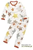 【あるこんたるこん】ナチュラル コットン ベビー キッズ ジュニア ルームウェア スタートム 男の子 長袖 レンギンス シャツ パジャマ (130)