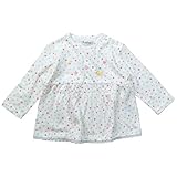 《春秋対応》(日本製) Pample Mousse(パンプルムース) ニットガーゼ天竺ドット柄オーバーブラウス 90cm/OW NO.DP-81206