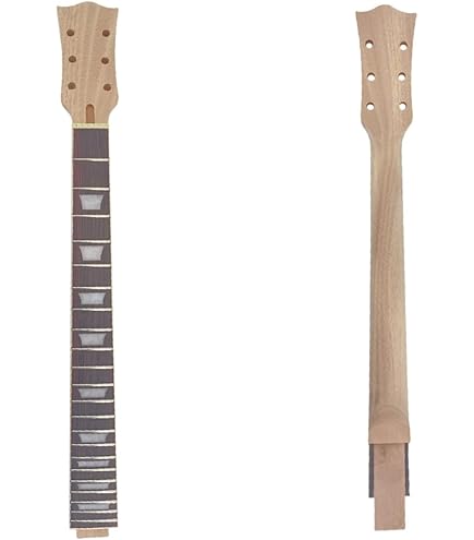 Amazon | 交換用ギターネック 22フレットリバースヘッドストック右手