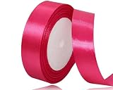40mm ローズレッドリボーン22 Mロングリボンプレゼントラッピングリボーン結婚飾り花束リボン誕生日パーティー手芸制作