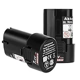 ANTOOLOCKER マキタ 7.2v バッテリー bl7010: 3000mAh リチウムイオン BL7010 A-47494 194356-2 対応互換 バッテリーPSE認証取得 済み 2個セット …