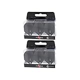 L-style L1標準ダーツフライト – PRO – ブラック – 2セット(6フライト)