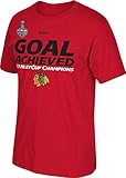NHL Chicago Blackhawks目標達成S / S Tee L レッド