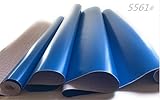 its 壁紙 無地 簡単貼付  防水 かんたん貼付シールタイプ リフォーム DIY 壁紙シール 45cm×10m (ブル（5561#))