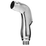 Lovoski プラスチック製　トイレ用　ハンドヘルド　ビデ　噴霧器　蛇口　ダッシュ　ミキサー　タップ　シャワーヘッド　全2色 - シルバー