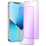 【ブルーライトカット】 iPhone13 MINI ガラスフィルム 全面保護 iphone13ミニ 保護フィルム ブルーライト いphone13MINI 強化ガラス フィルム アイフォン13MINI 用 液晶 保護シート 【2枚セット/目の疲れを軽減】
