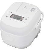 Amazon | TOSHIBA RC-5XT-W(ホワイト)IH炊飯ジャー 炊飯器 3合 | 東芝