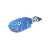 おもちゃ Estella Hand Knit Organic Whale Rattle Baby Toy [並行輸入品]