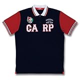 アップリケポロシャツ（紺） 広島東洋カープ 2018年新グッズ サイズO(XL)