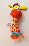 PlayGro Plush Giraffe Chiming Rattle [並行輸入品]