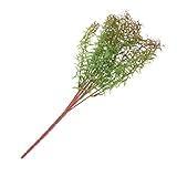 monkeyjack人工リーフGrass Foliageプラスチック植物ガーデン装飾45 cm 3色 3ab6847ef514c33e85233cb388c8b25f