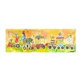 Joy Carpets Kid Essentials Language & Literacy Library Day Rug Multicolored 5'4 x 7'8 [並行輸入品]
