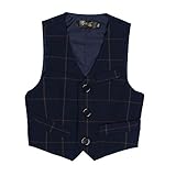 (アイム)iiniim　キッズ　紳士　ベスト　ボーイズ　正式　ウエストコート　フォーマル　子供服　七五三　発表会　ジュニア　入学式　卒業式 ネービーブルー タグ：110 推薦年齢：3-4歳