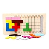 Little star Unlock New Tetris Puzzle Parent-child Interaction Wooden 3d Puzzle Can Set Different Dif