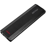 バッファロー SSD 外付け 500GB コンパクト USB3.1(Gen2) 高速転送1000MB/s 【Windows/Mac/PS5/PS4 メーカー動作確認済み】 SSD-PH500U3-BA