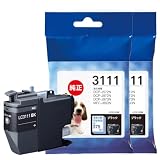 【純正品2個セット】 インクカートリッジ LC3111BK ブラック 対応機種： DCP-J987N、DCP-J982N、DCP-J981N、DCP-J978N、DCP-J973N、DCP-J972N、DCP-J587N、DCP-J582N、DCP-J577N、DCP-J572N、MFC-J998DN/DWN、MFC-J903N、MFC-J898N、MFC-J893N、MFC-J738DN/DWN