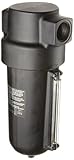Dixon F17-800A Norgren Series Semi Automatic Drain Airline Filter with Sight Glass, Metal Bowl, 1 Si