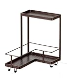 天馬 ファビエ FV21 コーナー調味料ラック2段(キッチン/収納/水廻り/TENMA)