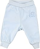 (フィクソーニ)FIXONI あったかベロア ブルー エレファントベビーパンツ 74cm