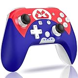 Switch コントローラー ワイヤレス 背面ボタン HD振動 6軸ジャイロセンサー搭載 スイッチコントローラー 連射機能付き Bluetooth接続 Switch/Switch Lite/Switch OLED対応 日本語説明書付き