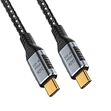 NFHK USB-C 240W USB4ケーブル 40Gbps USB3.1 100W 8K@60Hz 5K USB4.0 Thunderbolt3/4に対応 20CM