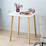LYFシンプルモダンミニソファサイドテーブル、リビングルームベッドルーム小さなサイドテーブルコーヒーテーブルコーヒーテーブル、（70X70x74cm）
