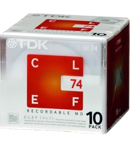Amazon | TDK MD MD-CL80X10N | TDK | MDディスク