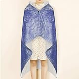 MeillyHoomi ひざ掛け ブランケット 可愛い ハーフケット 100×140cm 着る毛布 肩掛け膝掛け 軽量 厚手 大判 洗える