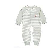 ベビー 新生児パジャマ ベビーカバーオールロンパース 前開け 長袖 出産祝い やわらかい肌触り