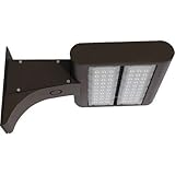 Morris 71584 100W 5000K LED Flat Panel Wall Pack with Wall Mount, 11000 lm, 120-277V, Bronze [並行輸入品]